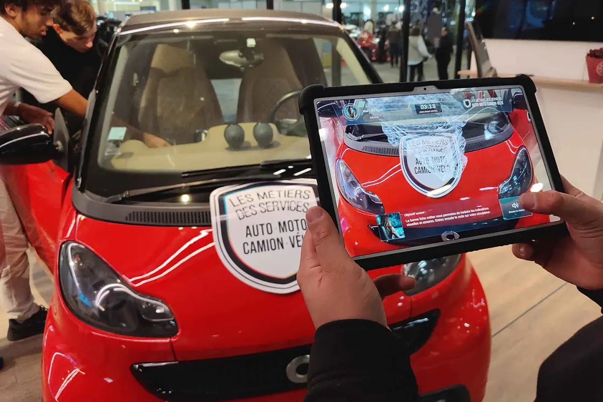 Projet Horizon, expérience immersive en voiture